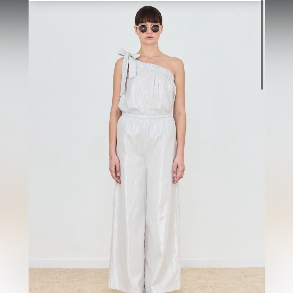 The Tiny Big Sister Lurex Elasticated Trousers Me… - image 3